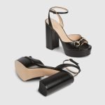 Womens Horsebit Platform Sandal 795224 C9D00 1000 product photo 6