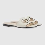 Womens Slide Sandal With Interlocking G 694451 US000 9022 product photo 1