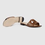 Womens Slide Sandal With Interlocking G 694451 US000 2535 product photo 6