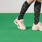 Womens Rhyton Sneaker With Gucci Logo 528892 DRW00 9522 product photo 2