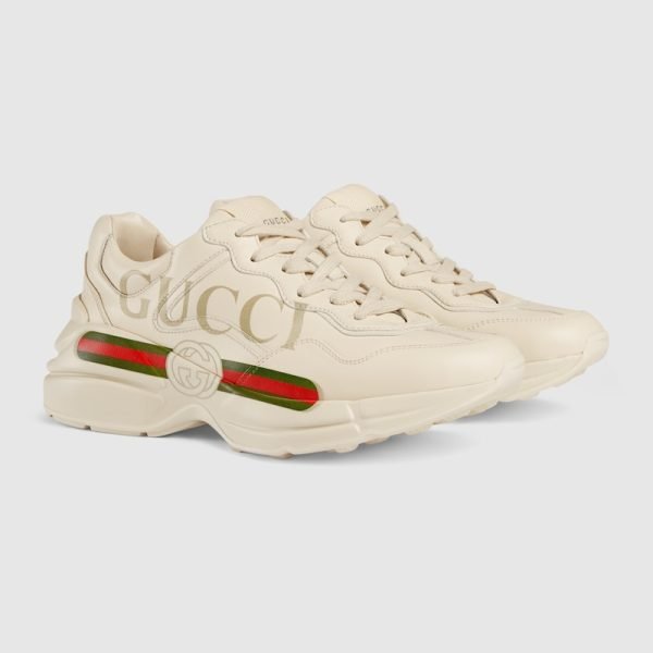 Womens Rhyton Sneaker With Gucci Logo 528892 DRW00 9522 product photo 1