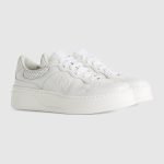 Womens Gg Embossed Sneaker 670408 1XL10 9014 product photo 1