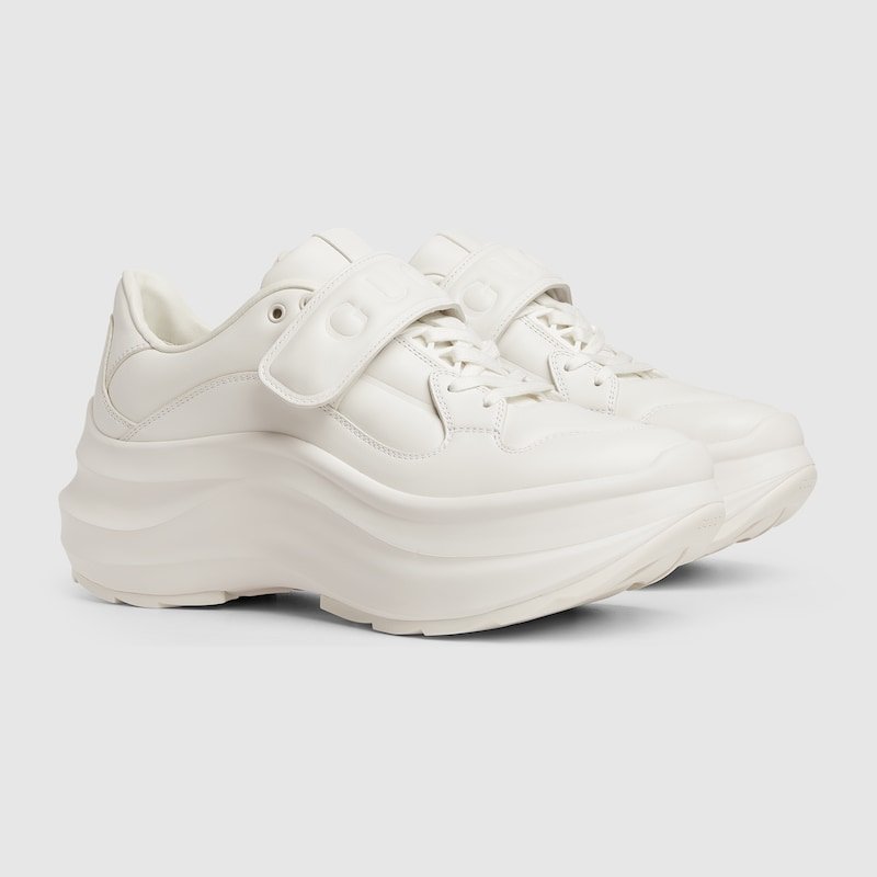 Womens Gucci Wave Wedge Sneaker 805708 AAD50 9014 product photo 1
