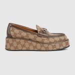 Womens Horsebit Wedge Loafer 794316 FADC1 9741 product photo 3