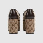 Womens Gucci Horsebit Platform Loafer 786009 FADC1 9763 product photo 4