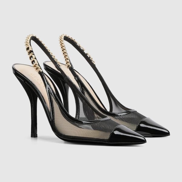 Gucci Signoria Slingback Pump 816636 FAD8Z 1000 product photo 1