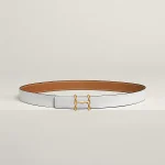 H Torsade Belt Buckle & Reversible Leather Strap 24 MM H052150CADG080 product photo 2
