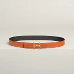 H Torsade Belt Buckle & Reversible Leather Strap 24 MM H052150CABW080 product photo 2