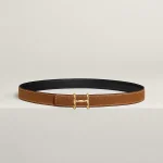 H Torsade Belt Buckle & Reversible Leather Strap 24 MM H052150CABV080 product photo 1