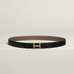 H Torsade Belt Buckle & Reversible Leather Strap 24 MM H052150CABU080 product photo 1