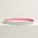 H Torsade Belt Buckle & Reversible Leather Strap 24 MM H052150CAMB080 product photo 1