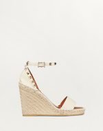 Double Rockstud Grainy Calfskin Wedge Sandal 105 MM 1W2S0090VTO_L13 product photo 2