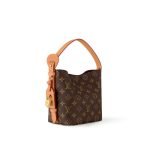 Louis Vuitton All In BB Red Monogram - Monogram Signature side view