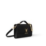 Louis Vuitton Wallet On Chain Capucines Black Monogram - Monogram Signature side view