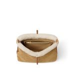 Louis Vuitton Carryall PM Beige Monogram - Monogram Signature hardware detail