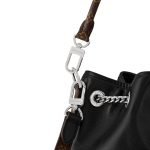 Louis Vuitton No Way Vibe Black - Monogram Signature side view