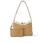Louis Vuitton Carryall PM Beige Monogram - Monogram Signature back view