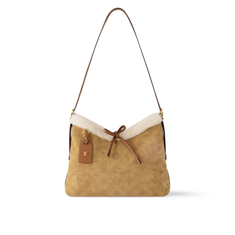 Louis Vuitton Carryall PM Beige Monogram - Monogram Signature front view