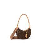 Louis Vuitton Looping Red Monogram - Monogram Signature side view