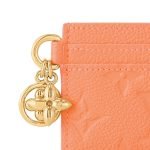 Louis Vuitton Charms Card Holder Gold Monogram - Louis Vuitton Wallet or Card Holder interior detail