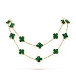 Vintage Alhambra Long Necklace, 20 Motifs VCARL88100 product photo 1