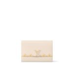 Louis Vuitton Capucines Compact Wallet White Monogram - Louis Vuitton Wallet or Card Holder front view