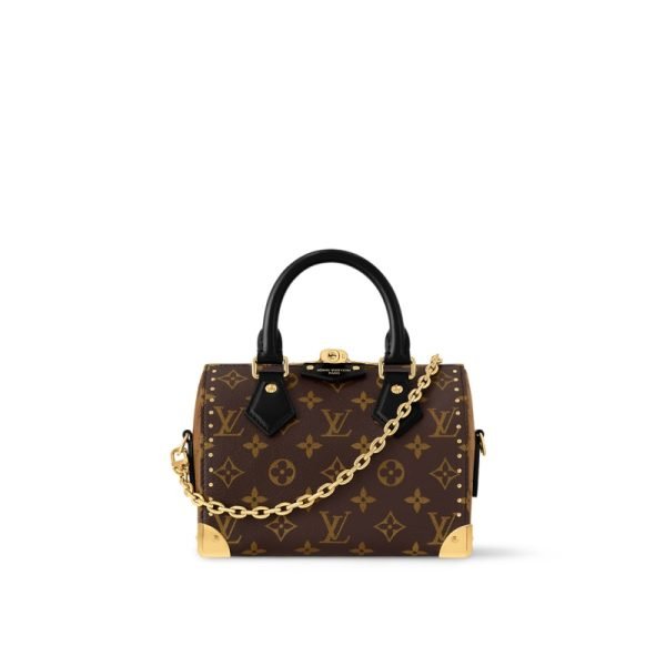 Louis Vuitton Speedy Trunk 20 Gold Monogram - Monogram Signature front view