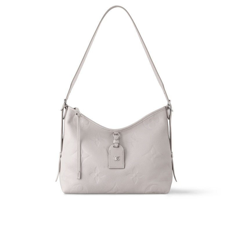Louis Vuitton Carryall PM Gray Monogram - Monogram Signature front view