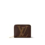 Louis Vuitton Zippy Coin Purse Red Monogram - Louis Vuitton Wallet or Card Holder front view