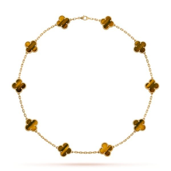 Vintage Alhambra necklace, 10 motifs