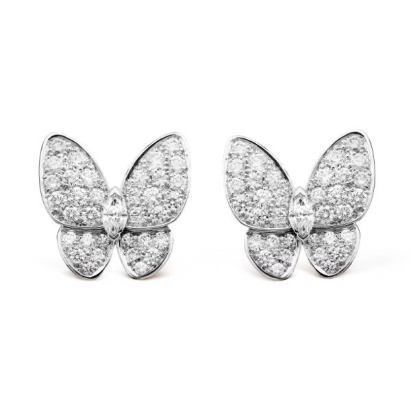 Two Butterfly earrings