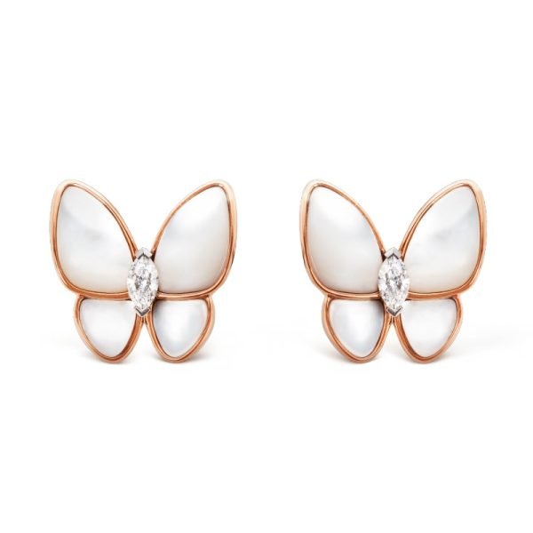 Two Butterfly earrings