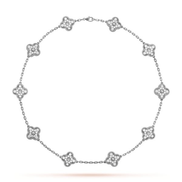 Vintage Alhambra Necklace, 10 Motifs VCARA42400 product photo 1