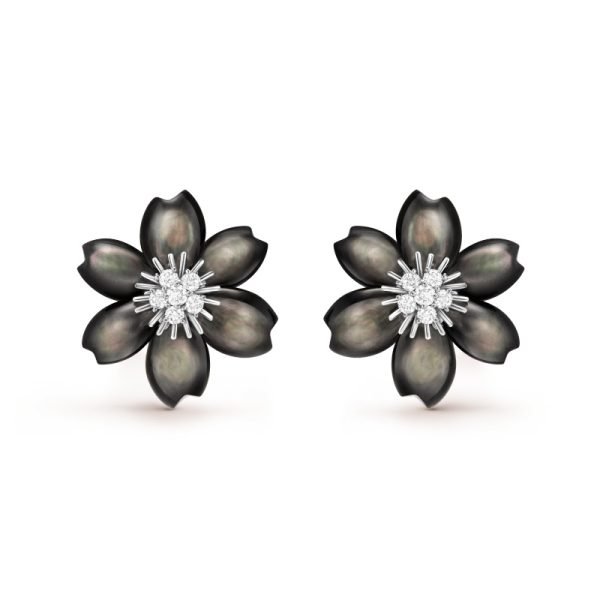 Rose de No?l earrings, small model