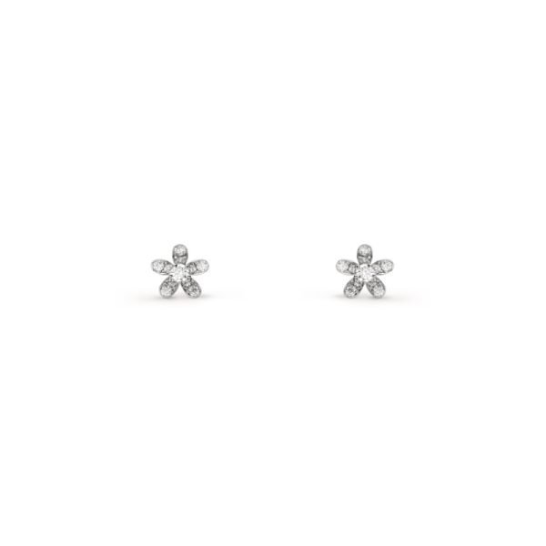 Socrate earstuds, 1 flower