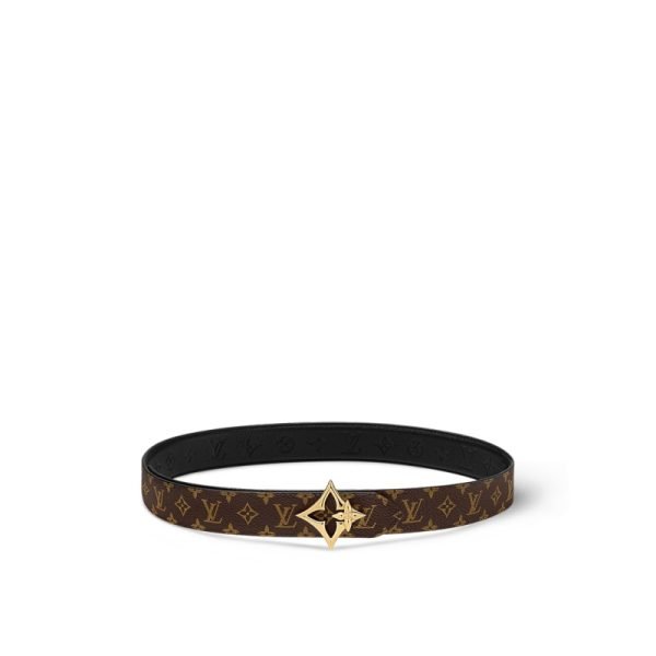 LV Flowergram 30mm Reversible Belt