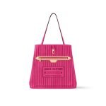 Louis Vuitton Neverfull Bandouliere Inside Out MM Red Monogram - Monogram Signature interior detail