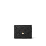 Louis Vuitton Victorine Wallet Black Monogram - Louis Vuitton Wallet or Card Holder front view