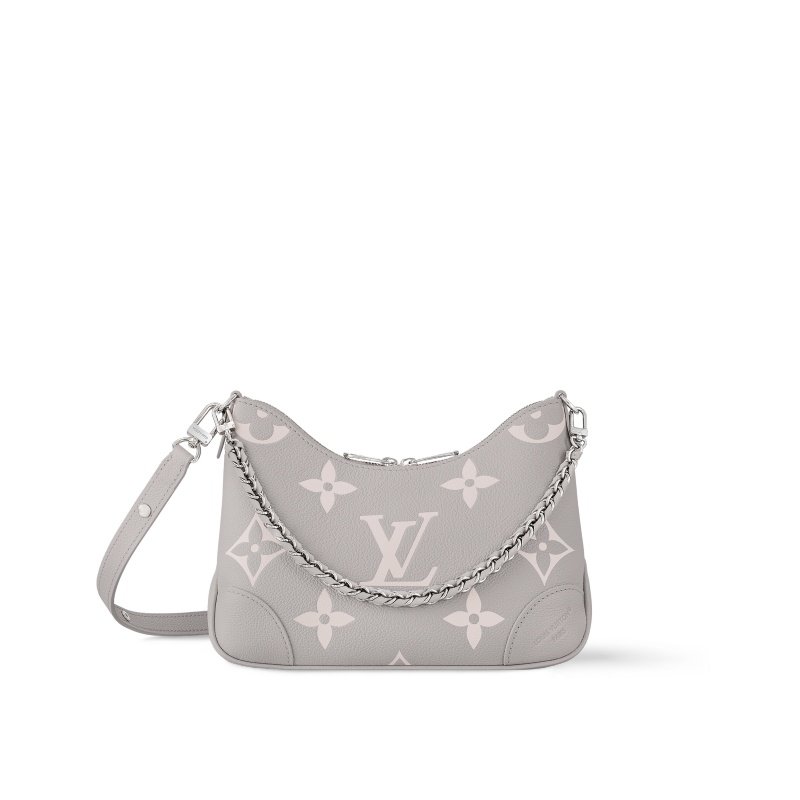 Louis Vuitton Boulogne Beige Monogram - Monogram Signature front view