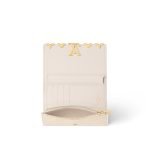 Louis Vuitton Capucines Compact Wallet White Monogram - Louis Vuitton Wallet or Card Holder side view