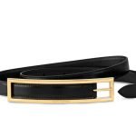 The Line 20mm Belt Black - Women‘s Belt side view