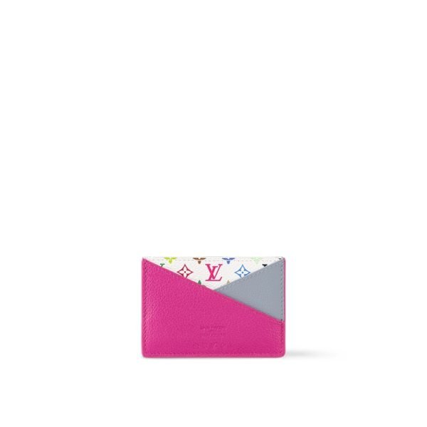 LV x TM Criss-Cross Card Holder M14091