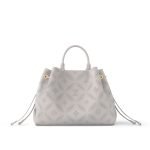 Louis Vuitton Bella Tote Pink Monogram - Monogram Signature side view