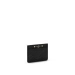 Louis Vuitton Card Holder Black Monogram - Louis Vuitton Wallet or Card Holder side view