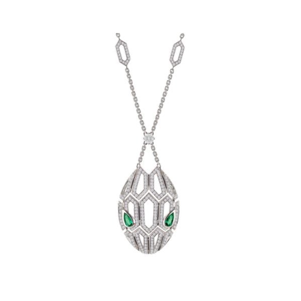 Serpenti Seduttori gilded snake necklace