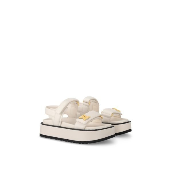 LV Sunset Platform Comfort Sandal