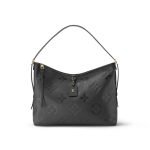 Louis Vuitton Carryall MM Black Monogram - Monogram Signature front view
