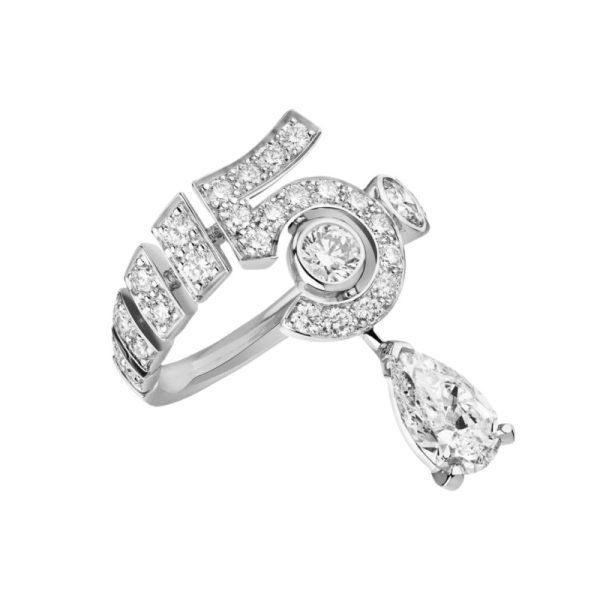 N??5 Drop White Gold Ring Ref. J64256 product photo 1