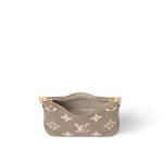 Louis Vuitton Boulogne Gray Monogram - Monogram Signature back view