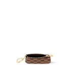 Louis Vuitton Key Pouch Gold Canvas - Louis Vuitton Wallet or Card Holder hardware detail